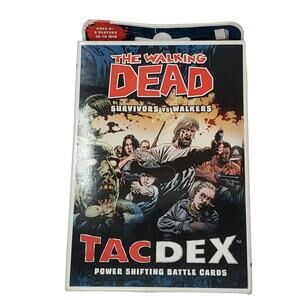 The Walking Dead Survivors vs Walkers TACDEX Power Shifting Battle Card Game NIB